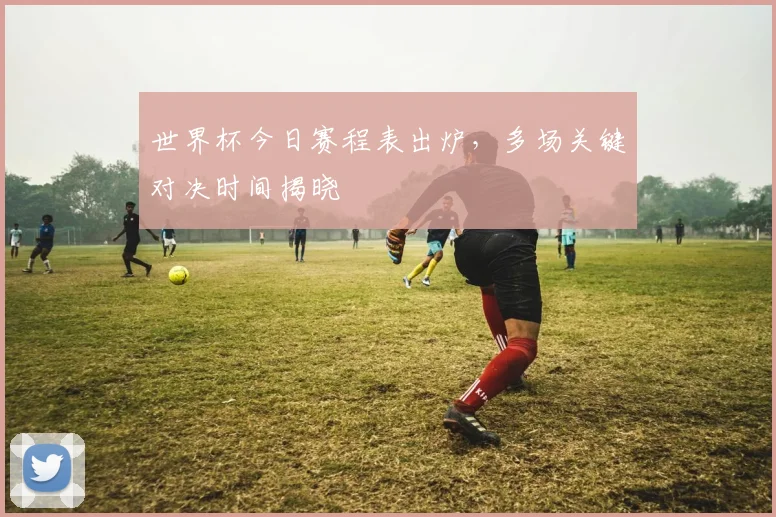 世界杯今日赛程表出炉,多场关键对决时间揭晓